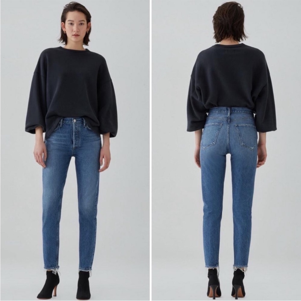 AGOLDE Jamie‎ High Rise Classic Jean Blithe Wash